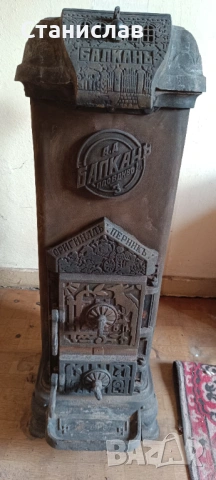 Печка на твърдо гориво с антикварна стойност, снимка 13 - Антикварни и старинни предмети - 53306547