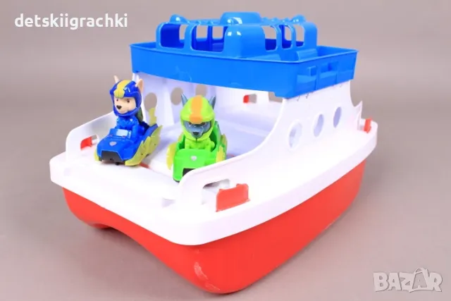 Огромна яхта с кученца на Пес Патрул , снимка 2 - Коли, камиони, мотори, писти - 47773705