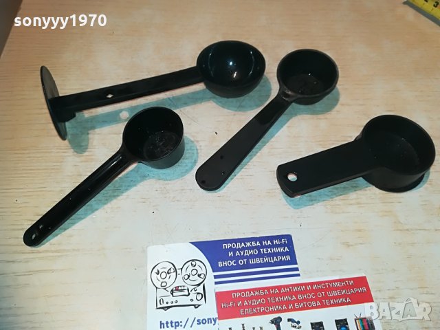 лъжички за кафе-4 бр-внос швеицария