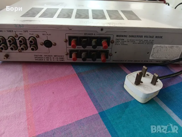 JVC A-S3 Усилвател, снимка 10 - Ресийвъри, усилватели, смесителни пултове - 48654165