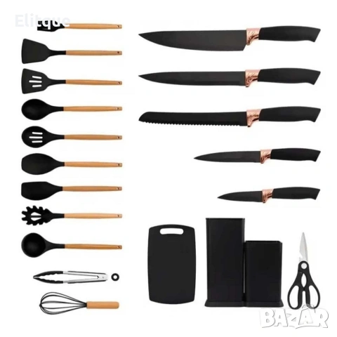 Кухненски комплект от 19 части Cheffinger KSUT01 , снимка 4 - Други - 53206648