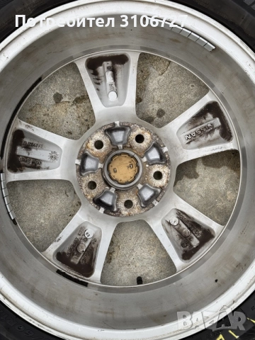 Джанти Nissan 5x114,3, снимка 4 - Гуми и джанти - 56543760