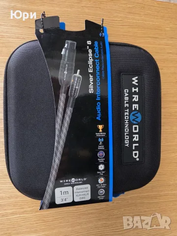 XLR кабел Wireworld Silver Eclipse 8, 1метър, снимка 3 - Аудиосистеми - 56544105