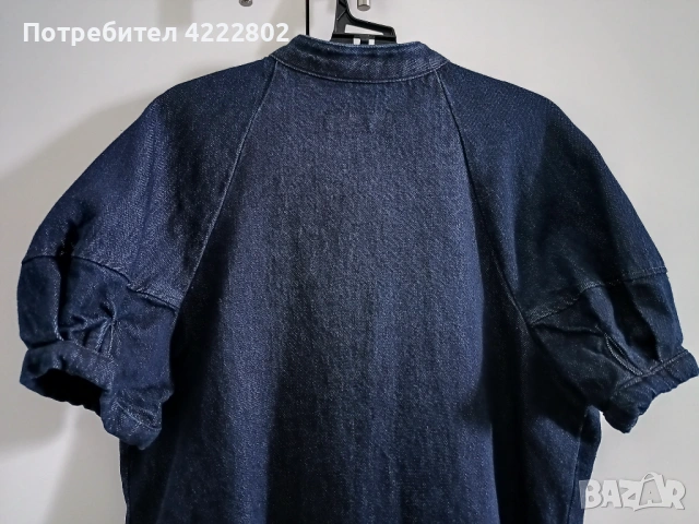 Нова дънкова риза Zara , снимка 3 - Ризи - 54237072