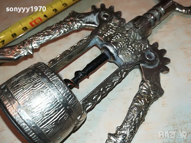 МАСИВЕН РЕТРО ТИРБУШОН ОТ ФРАНЦИЯ 3008221530, снимка 14 - Антикварни и старинни предмети - 37846809