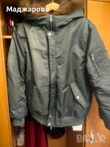 Зимно яке, снимка 2 - Якета - 52283412