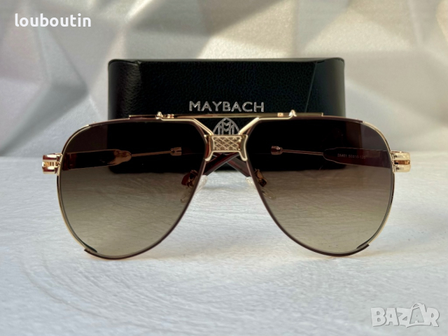 Maybach 2024 мъжки слънчеви очила маска 2 цвята, снимка 5 - Слънчеви и диоптрични очила - 44573028