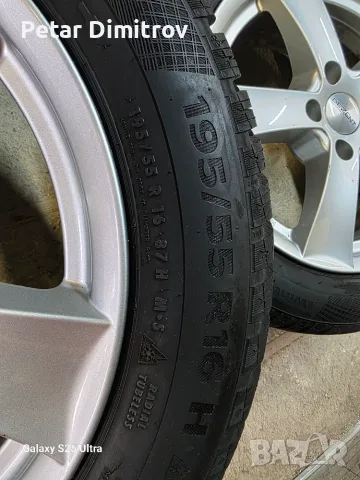 Джанти с зимни гуми 5×112/16 vw , снимка 5 - Гуми и джанти - 56250417