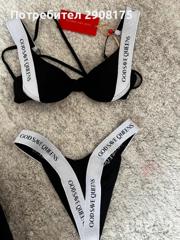 Нов Дамски Бански God Save Qweens, снимка 6 - Бански костюми - 54066478