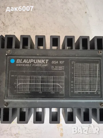 Усилвател за автомобил "BLAUPUNKT BSA107"-Нов