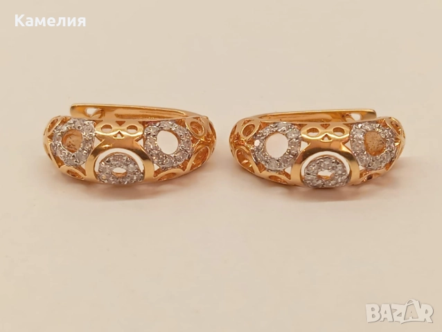 Руско злато , снимка 2 - Обеци - 52803427