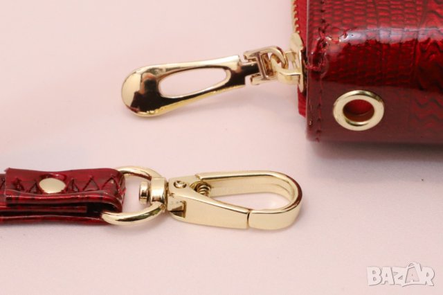 Красиво дамско портмоне от естествена кожа, снимка 7 - Портфейли, портмонета - 29384200