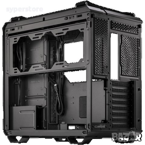 Кутия за компютър Геймърска Asus GT502 TUF 90DC0090-B09000 Черна ATX Middle Tower, снимка 4 - Захранвания и кутии - 40066809