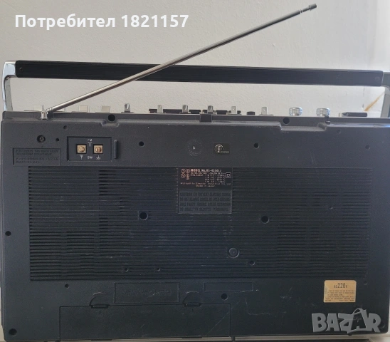 National Panasonik RS-4350, снимка 8 - Радиокасетофони, транзистори - 54162333