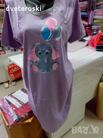 Нощници за кърмачки къс ръкав, снимка 1