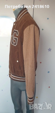 Gant Brown Colorblocked Bomber Jacket Size M НОВО !ОРИГИНАЛ! Мъжко Бомбър Яке!, снимка 3 - Якета - 53821307