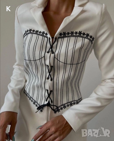 Нова дамска рокля/сако с етикет, снимка 2 - Рокли - 52032443