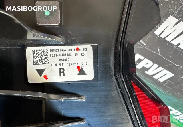 Стопове Led стоп за Бмв Г30 фейс Bmw 5 G30 LCI, снимка 9 - Части - 43104280