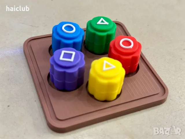 Игра Гонги/Gonggi game /Squid Game Gonggi