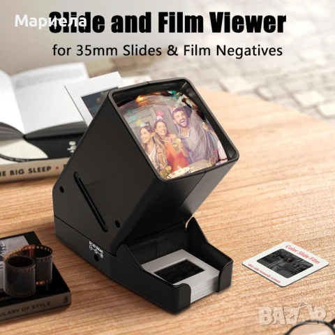 Визьор за филми и диапозитиви 35мм., снимка 6 - Друга електроника - 53031008