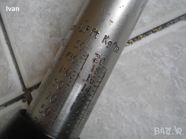 Английски 1/2 Захват 50-225 Nm-Динамометричен Ръчен Ключ-За Тежки Натоварвания-60см-2,0 кг-BRITOOL , снимка 6 - Други инструменти - 40151468