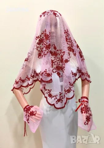 Воал за къна, снимка 5 - Сватбени аксесоари - 49213900