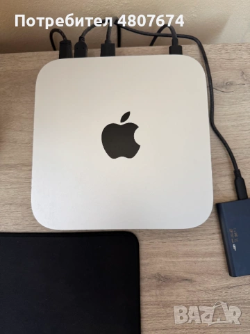 Mac Mini M2 / 16GB RAM / 256 GB SSD / Пълен комплект с кутия
