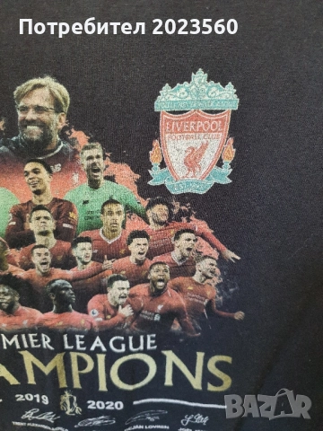 Тениска на Liverpool , снимка 4 - Подаръци за мъже - 51998736