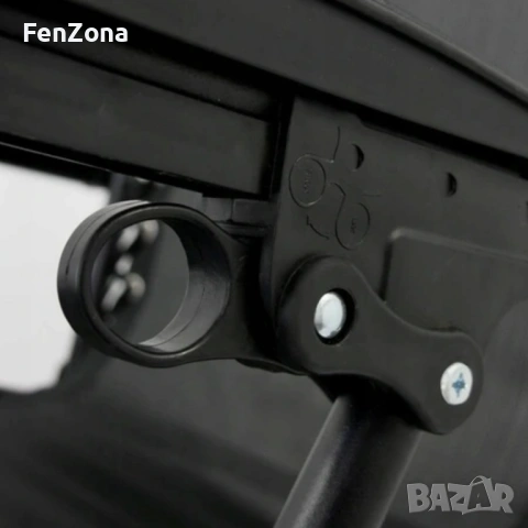 Сгъваем градински шезлонг с възглавница, поставка за напитки и джоб, снимка 6 - Градински мебели, декорация  - 54142769