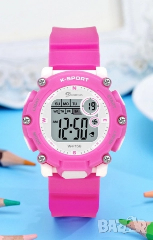 Детски дигитален спортен часовник, водоустойчив, снимка 3 - Друга електроника - 52719548