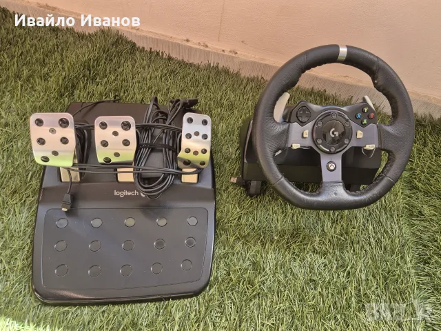 Logitech G920 Driving Force – волан с педали за PC/Xbox