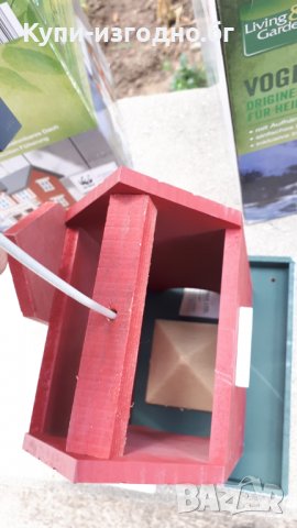 Декоративни рисувани къщички за птици ( хранилки ) - Living Garden - ръчно рисувана, снимка 3 - Други - 33815438