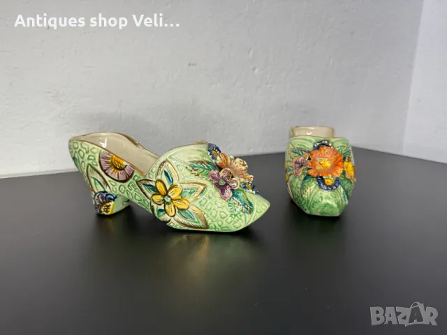 Чифт саксии за стена №6091, снимка 4 - Антикварни и старинни предмети - 47952376