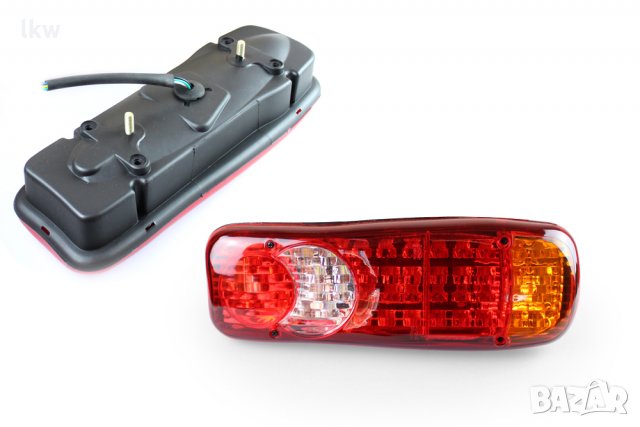 LED диодни стопове за камион, Универсални тип Рибка 12V L=R