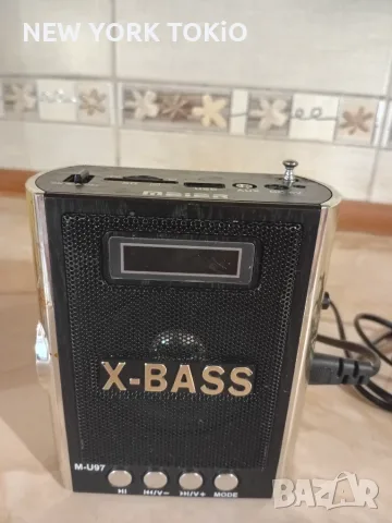 РАДИО СЪС ВГРАДЕН АКУМУЛАТОР И С БАТЕРИИ АА.1.5 VOLT, снимка 14 - Радиокасетофони, транзистори - 55851862