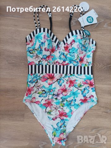 Schiesser нов цял бански , снимка 3 - Бански костюми - 36747411