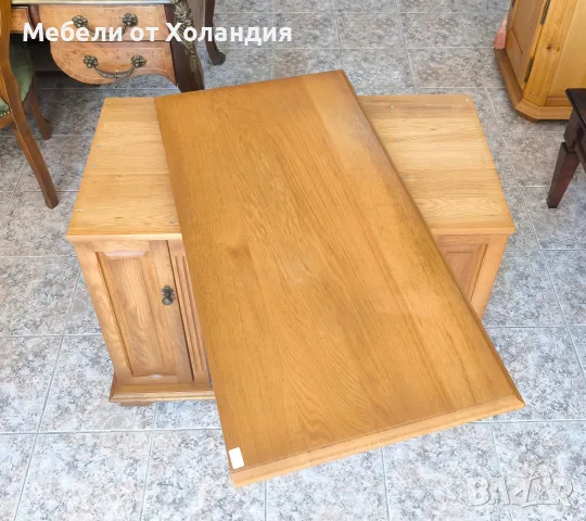 Дъбов шкаф за ТВ и техника, снимка 8 - Шкафове - 55705719
