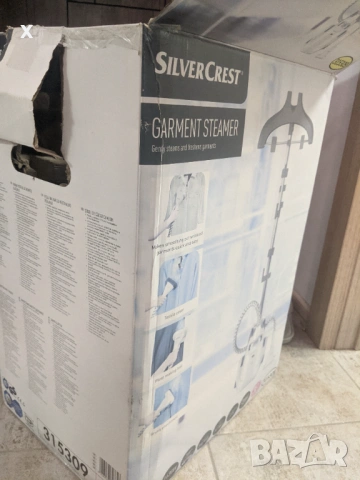 Вертикална ютия / Уред за гладене с пара SilverCrest (1630W), снимка 3 - Ютии - 54295403