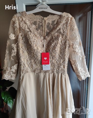 Нова дълга елегантна рокля JJ'S HOUSE с етикет , снимка 9 - Рокли - 40614545