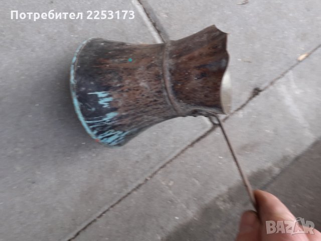 Ибрик месинг и джезве мед лот, снимка 2 - Декорация за дома - 35298219