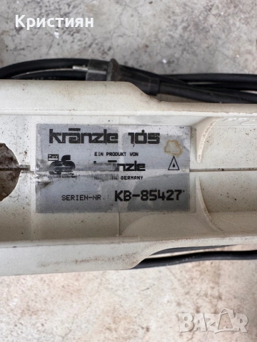 Професионални водоструйки Kränzle 105 / PowerJet, снимка 5 - Други инструменти - 54091737