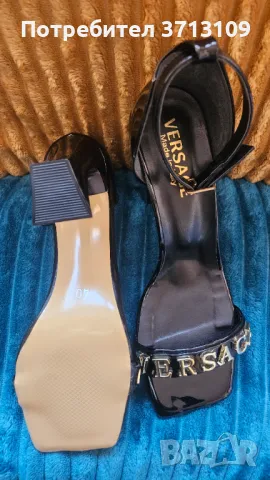 Нови дамски сандали VERSACE ,No 40, снимка 7 - Сандали - 49404796