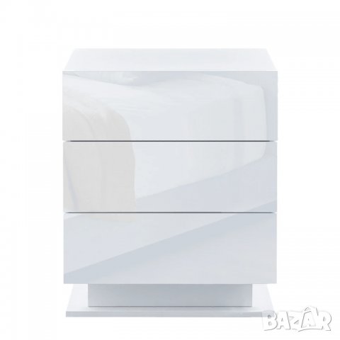 Шкаф / нощно шкафче WFBS-BT-D0112WH, снимка 3 - Шкафове - 38952496