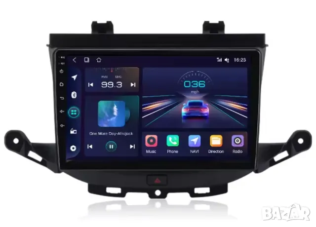 Мултимедия за Opel Astra K, 2015-2019, навигация, Android, двоен дин, плеър, Astra K, Андроид, 2DIN, снимка 2 - Аксесоари и консумативи - 49993956