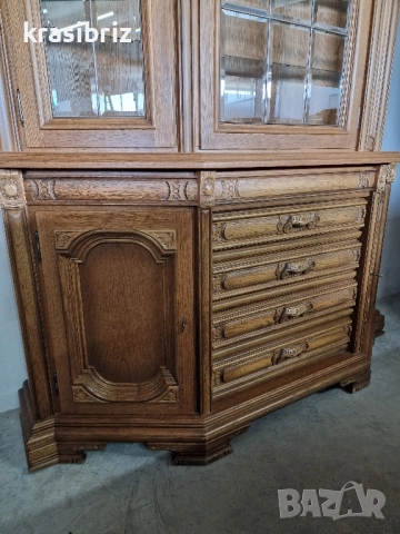 Масивна Витрина -внос от Германия! , снимка 5 - Секции и витрини - 52155519