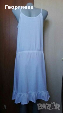 Рокля от 100% памук, с рязана дантела👗🍀M/L, L, XL👗🍀арт.1002, снимка 4 - Рокли - 30115870