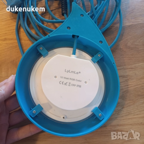 LED подводно осветление за надземен басейн, 10W RGB, снимка 8 - Лед осветление - 52813153