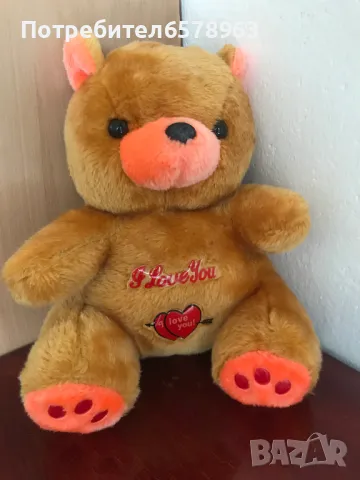 Плюшено любовно мече  30 см ., снимка 4 - Плюшени играчки - 49770482