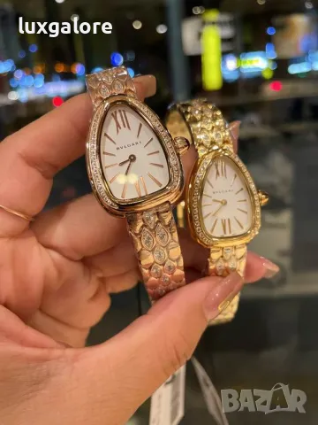 Дамски часовник BVLGARI Serpenti Seduttori с кварцов механизъм, снимка 4 - Дамски - 47964898