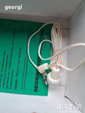 немско мини радио транзистор 34/5, снимка 7 - Радиокасетофони, транзистори - 53993257